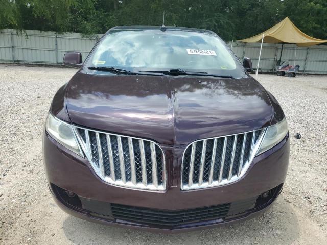 2LMDJ6JK6BBJ04883 - 2011 LINCOLN MKX PURPLE photo 5