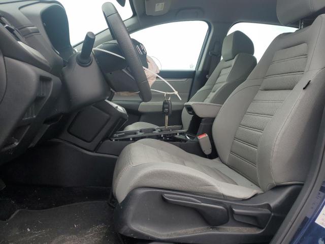 2HKRW6H39JH213556 - 2018 HONDA CR-V LX BLUE photo 7