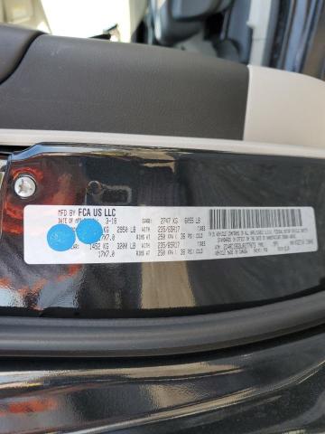 2C4RC1BG9JR277073 - 2018 CHRYSLER PACIFICA TOURING L შავი ფოტო 10