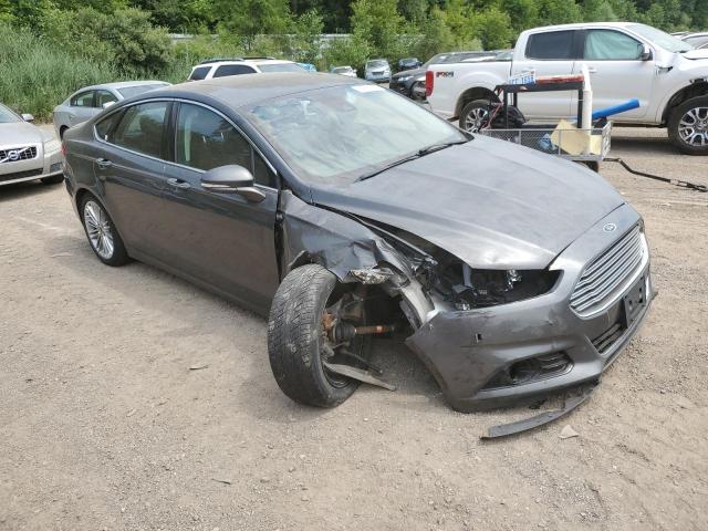 3FA6P0D91GR220391 - 2016 FORD FUSION TITANIUM GRAY photo 4