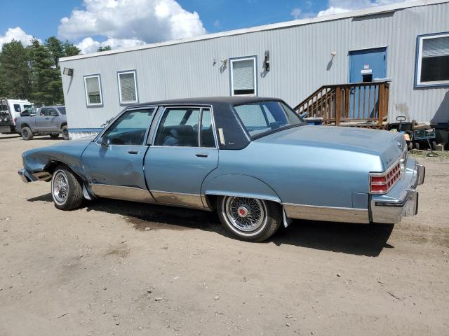 1G2BT69YXGX245633 - 1986 PONTIAC PARISIENNE BROUGHAM BLUE photo 2