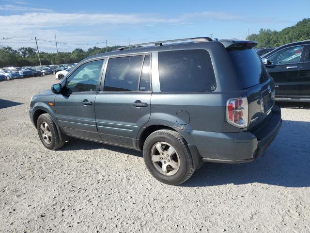 2HKYF18566H529245 - 2006 HONDA PILOT EX TEAL photo 2