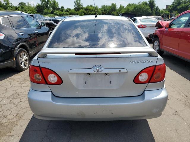 2T1BR32E78C861167 - 2008 TOYOTA COROLLA CE SILVER photo 6