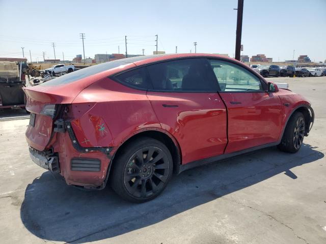 7SAYGDEE3PF629096 - 2023 TESLA MODEL Y RED photo 3