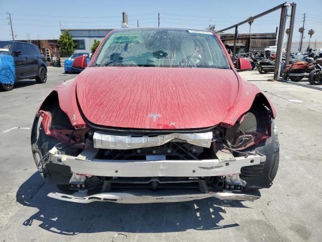 7SAYGDEE3PF629096 - 2023 TESLA MODEL Y RED photo 5