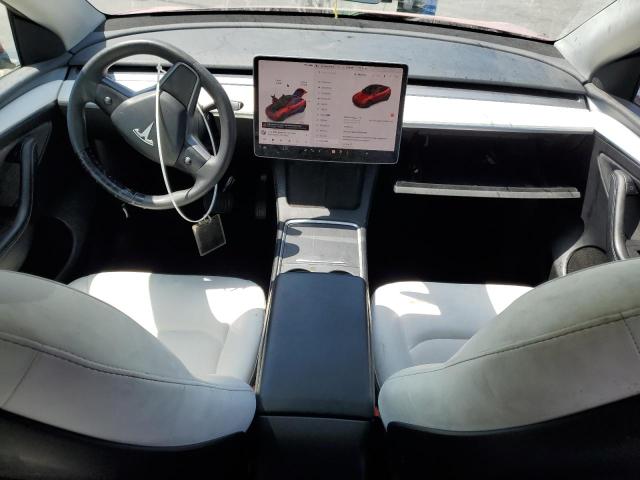 7SAYGDEE3PF629096 - 2023 TESLA MODEL Y RED photo 8