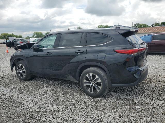 5TDGZRBHXMS073889 - 2021 TOYOTA HIGHLANDER XLE Schwarz Foto 2