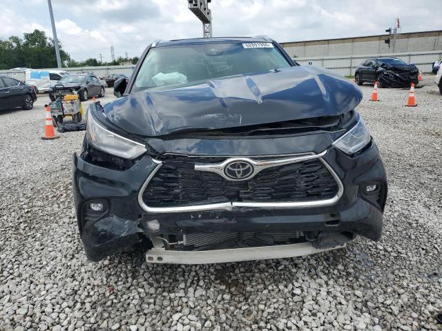5TDGZRBHXMS073889 - 2021 TOYOTA HIGHLANDER XLE Schwarz Foto 5