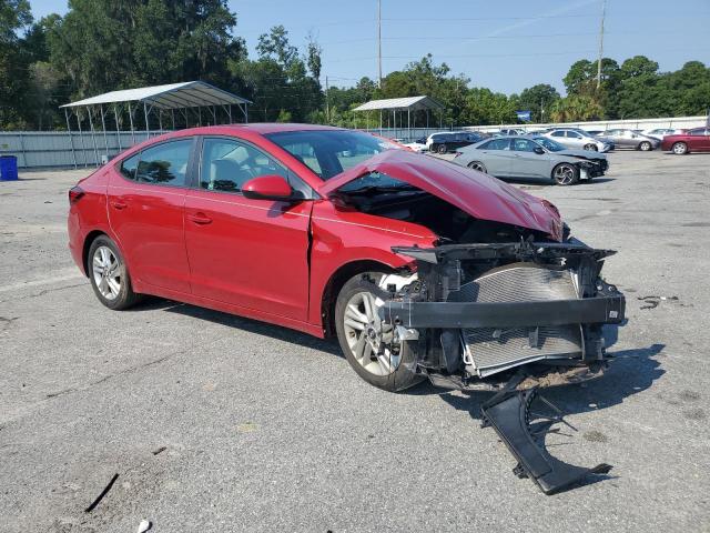 KMHD84LF7LU066376 - 2020 HYUNDAI ELANTRA SEL MAROON photo 4