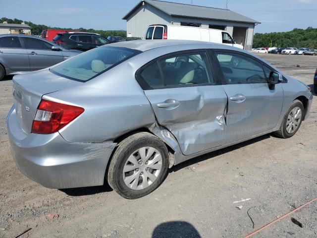 2HGFB2F55CH331029 - 2012 HONDA CIVIC LX SILVER photo 3