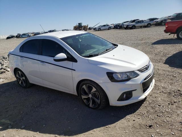 1G1JF5SB2H4114528 - 2017 CHEVROLET SONIC PREMIER WHITE photo 1