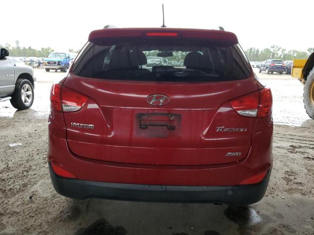 KM8JUCAC4DU624493 - 2013 HYUNDAI TUCSON GLS RED photo 6