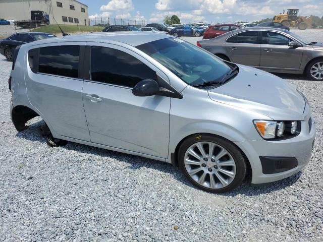 1G1JD6SB6C4217164 - 2012 CHEVROLET SONIC LT SILVER photo 4