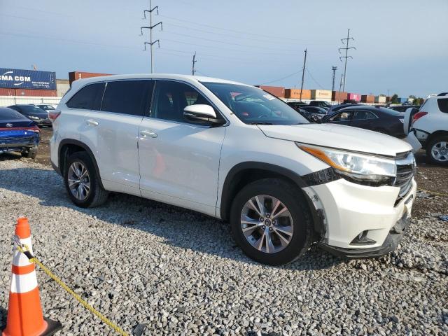 5TDZKRFH8GS155423 - 2016 TOYOTA HIGHLANDER LE WHITE photo 4