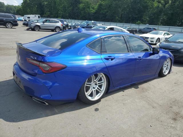 19UUB5F58MA008067 - 2021 ACURA TLX TECH A BLUE photo 3