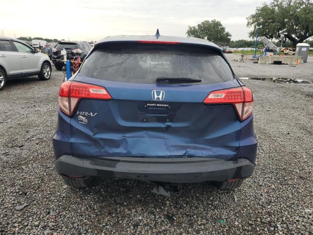 3CZRU5H3XHG707681 - 2017 HONDA HR-V LX BLUE photo 6