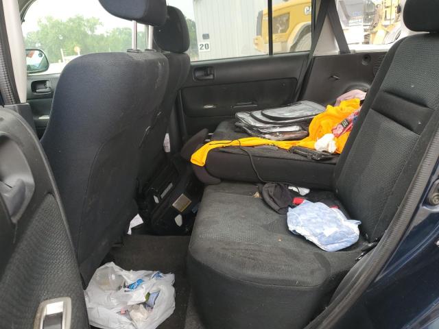 JTLKT324864083538 - 2006 TOYOTA SCION XB BLACK photo 10