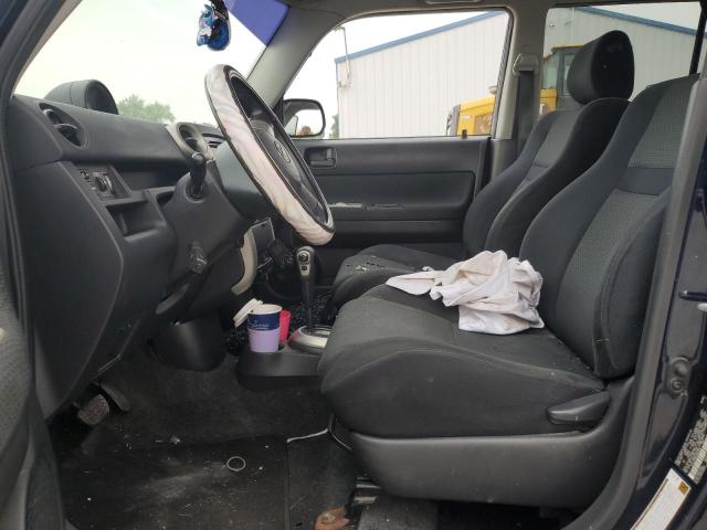 JTLKT324864083538 - 2006 TOYOTA SCION XB BLACK photo 7
