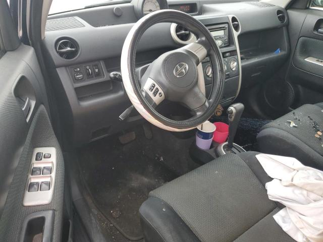 JTLKT324864083538 - 2006 TOYOTA SCION XB BLACK photo 8