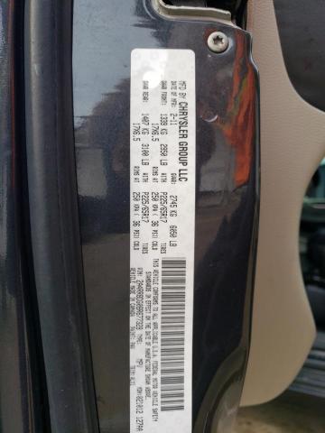 2A4RR8DG0BR677328 - 2011 CHRYSLER TOWN & COU TOURING L GRAY photo 12