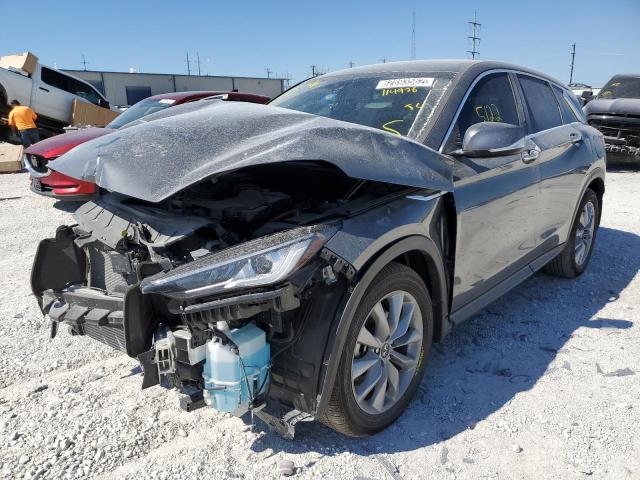 3PCAJ5AAXNF114926 - 2022 INFINITI QX50 PURE GRAY photo 2