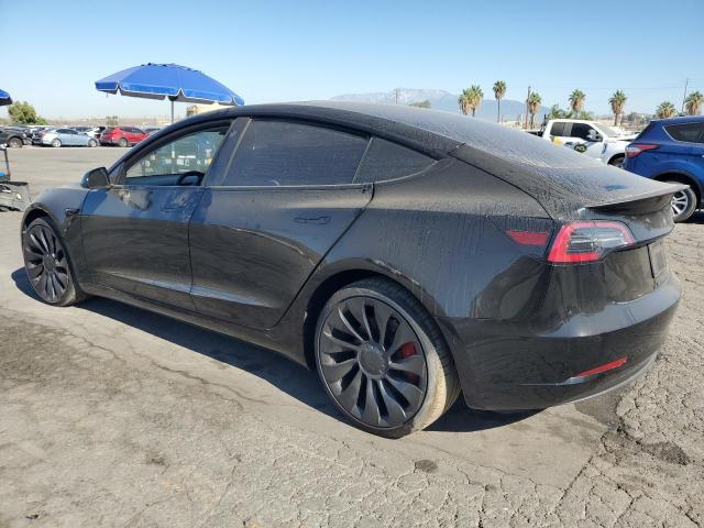 5YJ3E1EC8NF279360 - 2022 TESLA MODEL 3 შავი ფოტო 2