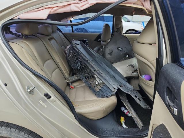 1HGCR2F81DA092281 - 2013 HONDA ACCORD EXL ოქროსფერი ფოტო 10