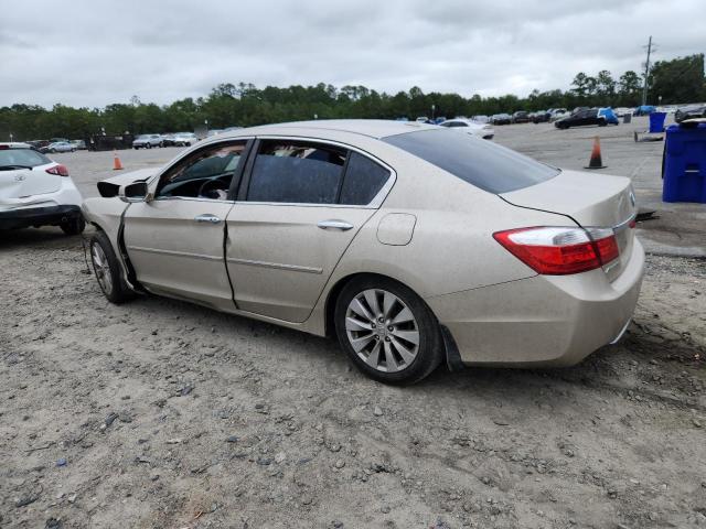 1HGCR2F81DA092281 - 2013 HONDA ACCORD EXL ოქროსფერი ფოტო 2