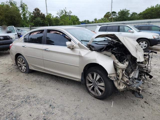 1HGCR2F81DA092281 - 2013 HONDA ACCORD EXL ოქროსფერი ფოტო 4