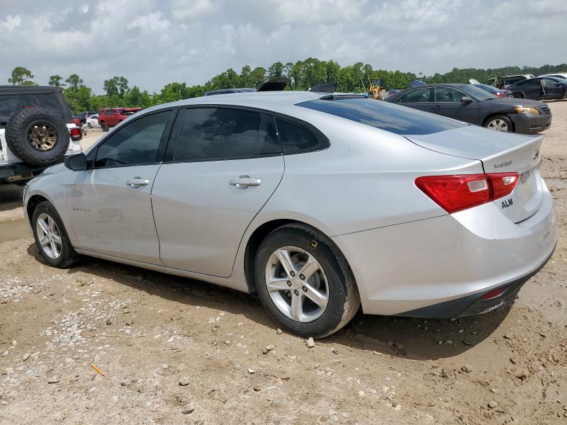 1G1ZB5ST1KF172052 - 2019 CHEVROLET MALIBU LS Srebrny zdjęcie 2