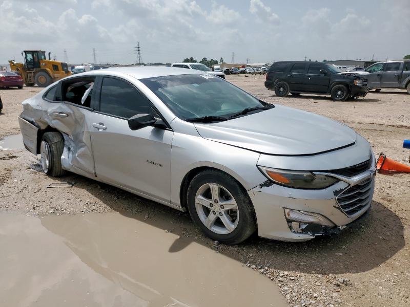 1G1ZB5ST1KF172052 - 2019 CHEVROLET MALIBU LS Srebrny zdjęcie 4