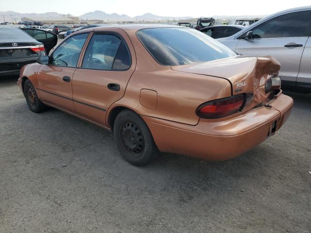 1Y1SK5267VZ415557 - 1997 GEO PRIZM BASE ORANGE photo 2