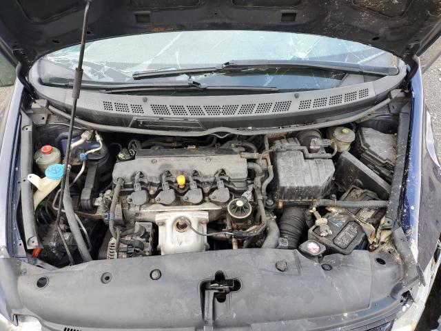 1HGFA16576L054145 - 2006 HONDA CIVIC LX BLUE photo 11