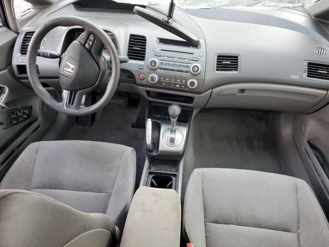 1HGFA16576L054145 - 2006 HONDA CIVIC LX BLUE photo 8