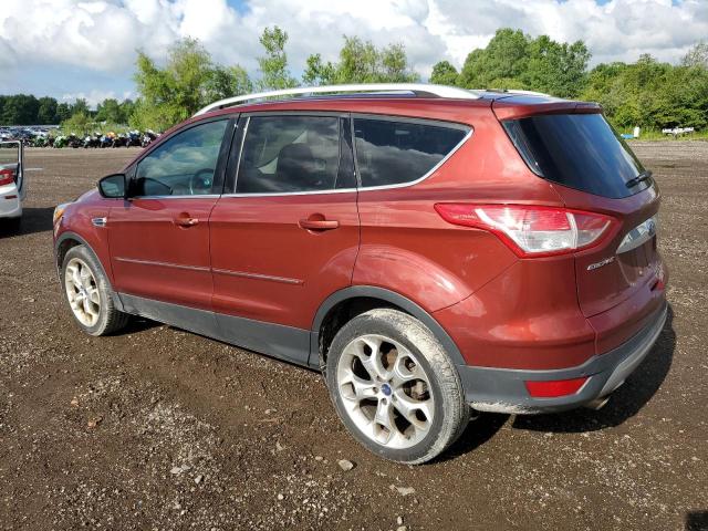 1FMCU9JX3EUB25894 - 2014 FORD ESCAPE TITANIUM RED photo 2