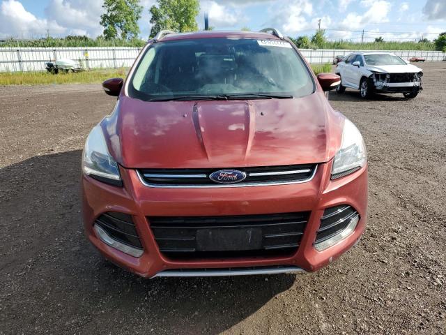 1FMCU9JX3EUB25894 - 2014 FORD ESCAPE TITANIUM RED photo 5