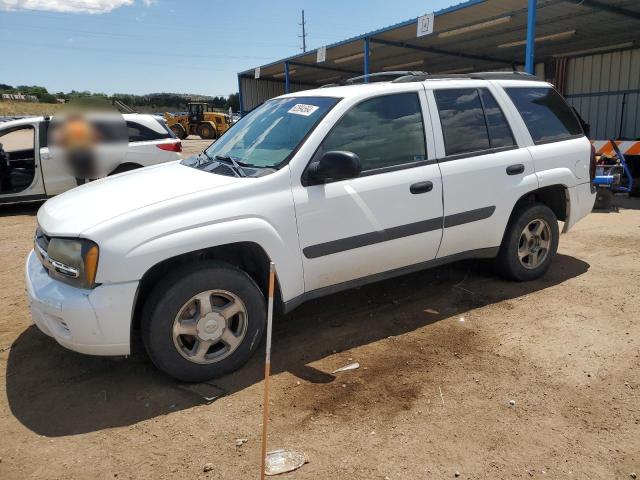 1GNDT13S152354169 - 2005 CHEVROLET TRAILBLAZE LS WHITE photo 1