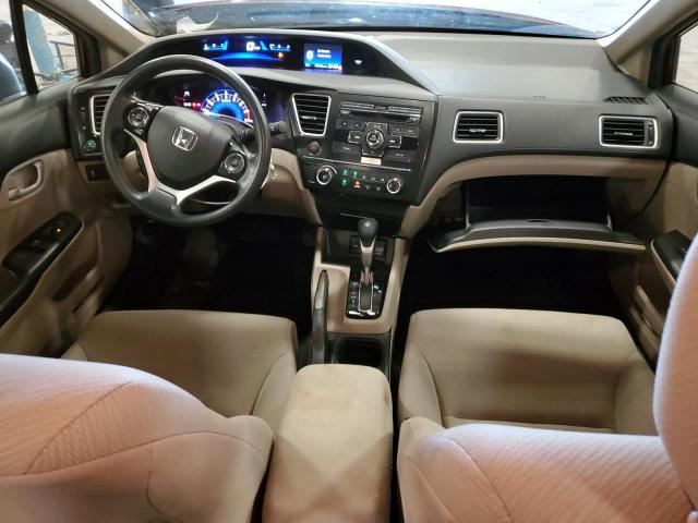 19XFB2F55DE060453 - 2013 HONDA CIVIC LX BURGUNDY photo 8