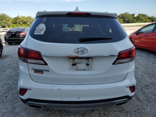 KM8SM4HF2HU224268 - 2017 HYUNDAI SANTA FE SE WHITE photo 6