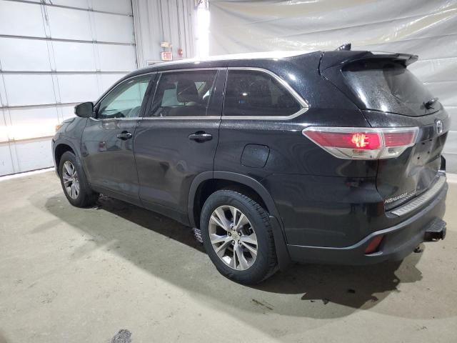 5TDJKRFH3FS158578 - 2015 TOYOTA HIGHLANDER XLE Qara foto 2