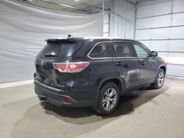 5TDJKRFH3FS158578 - 2015 TOYOTA HIGHLANDER XLE Qara foto 3