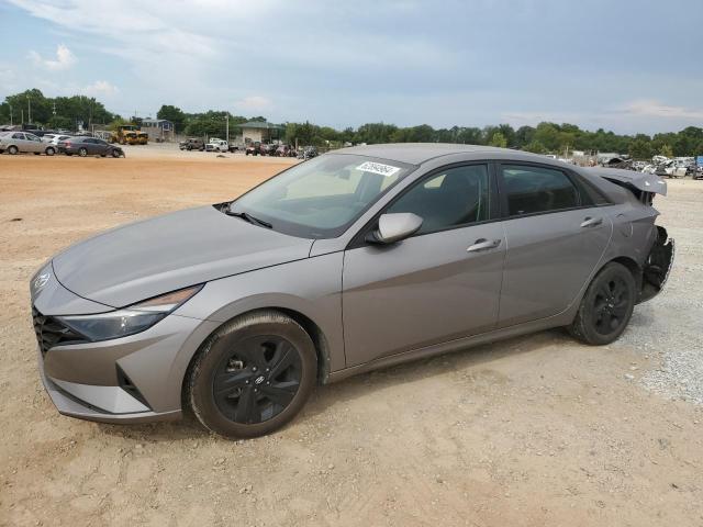 KMHLM4AJ4MU006295 - 2021 HYUNDAI ELANTRA BLUE GRAY photo 1