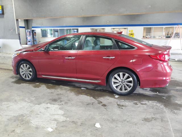 5NPE34AF6GH392101 - 2016 HYUNDAI SONATA SPORT RED photo 2