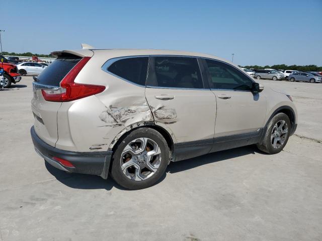 5J6RW1H5XKL000837 - 2019 HONDA CR-V EX TAN photo 3