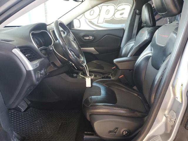 1C4PJMBS5HW587600 - 2017 JEEP CHEROKEE TRAILHAWK SILVER photo 7