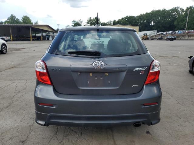 2T1LE40E49C011605 - 2009 TOYOTA MATRIX S GRAY photo 6