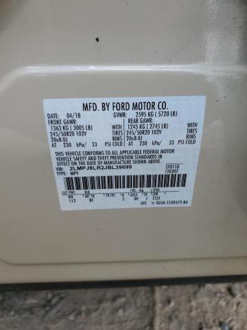 2LMPJ8LR2JBL39699 - 2018 LINCOLN MKX RESERVE أسمر صورة 13