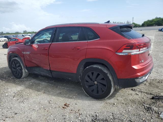 1V2JE2CA6RC201630 - 2024 VOLKSWAGEN ATLAS CROS SE RED photo 2