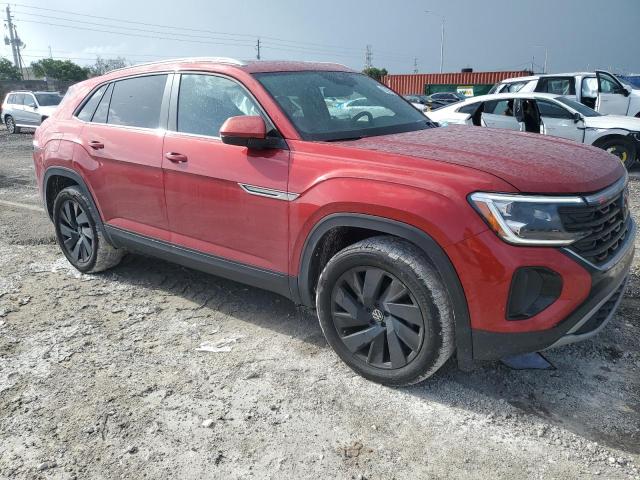 1V2JE2CA6RC201630 - 2024 VOLKSWAGEN ATLAS CROS SE RED photo 4