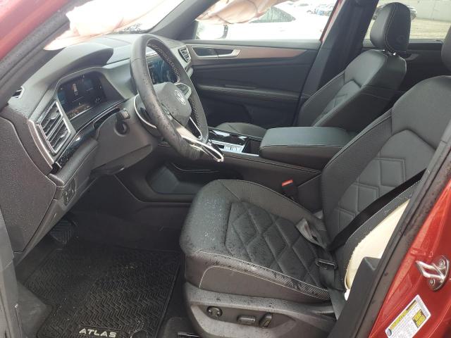 1V2JE2CA6RC201630 - 2024 VOLKSWAGEN ATLAS CROS SE RED photo 7